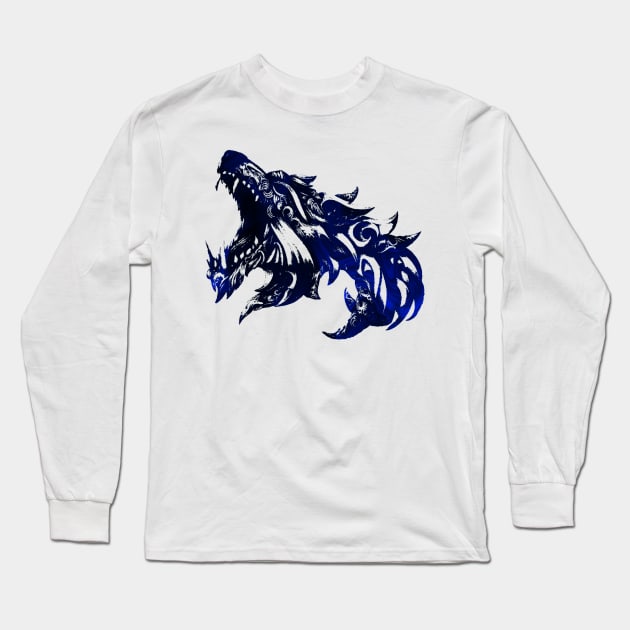 werewolf art Long Sleeve T-Shirt by Hedgeh0g